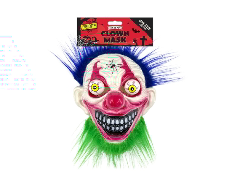 Wholesale Halloween Clown Mask Wholesale Halloween Clown Mask in Blue