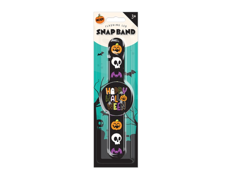 Wholesale Halloween Flashing LED Snap Band Wholesale Halloween Flashing LED Snap Band