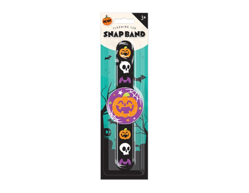 Wholesale Halloween Flashing LED Snap Band Wholesale Halloween Flashing LED Snap Band