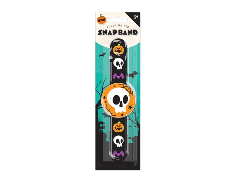 Wholesale Halloween Flashing LED Snap Band