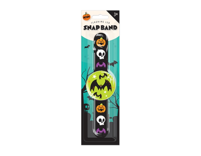 Wholesale Halloween Flashing LED Snap Band Wholesale Halloween Flashing LED Snap Band
