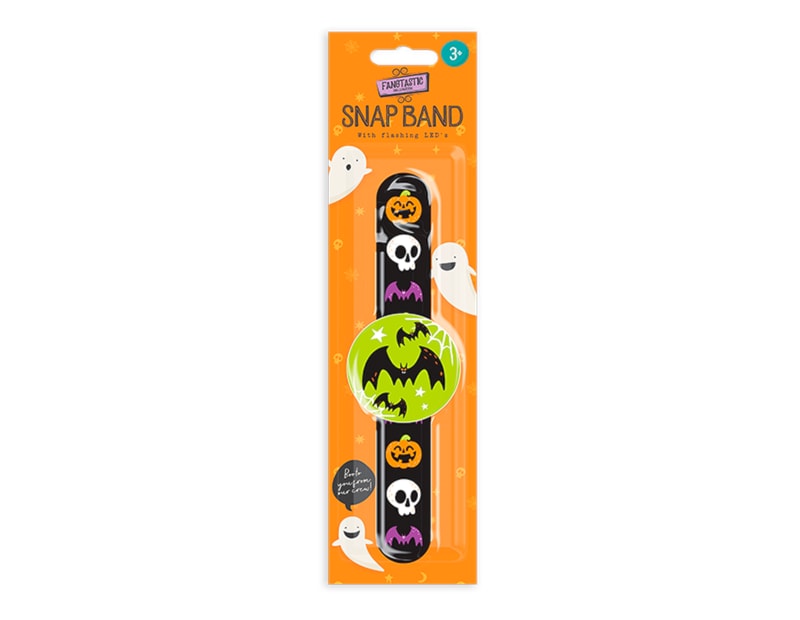 Wholesale Halloween Flashing LED Snap Band Wholesale Halloween Flashing LED Snap Band