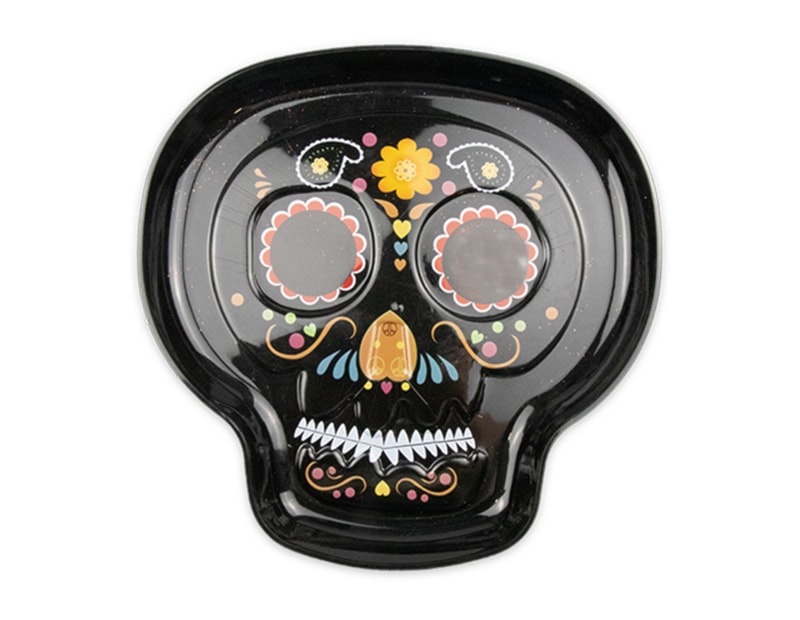 Halloween Sugar Skull Tray Halloween Sugar Skull Tray