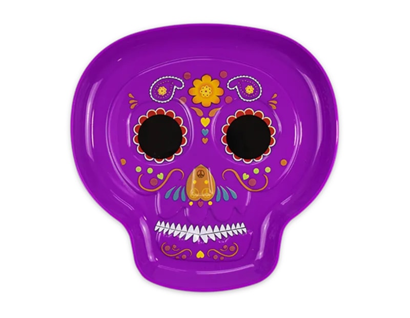 Halloween Sugar Skull Tray Halloween Sugar Skull Tray