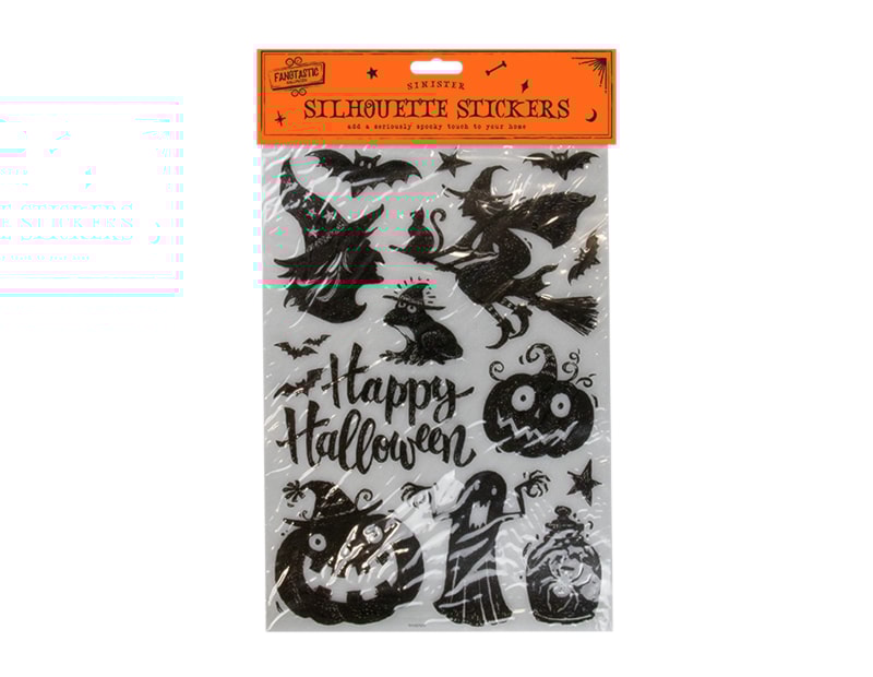 Wholesale Halloween Silhouette Stickers | Gem import Ltd Wholesale Halloween Silhouette Stickers | Gem import Ltd