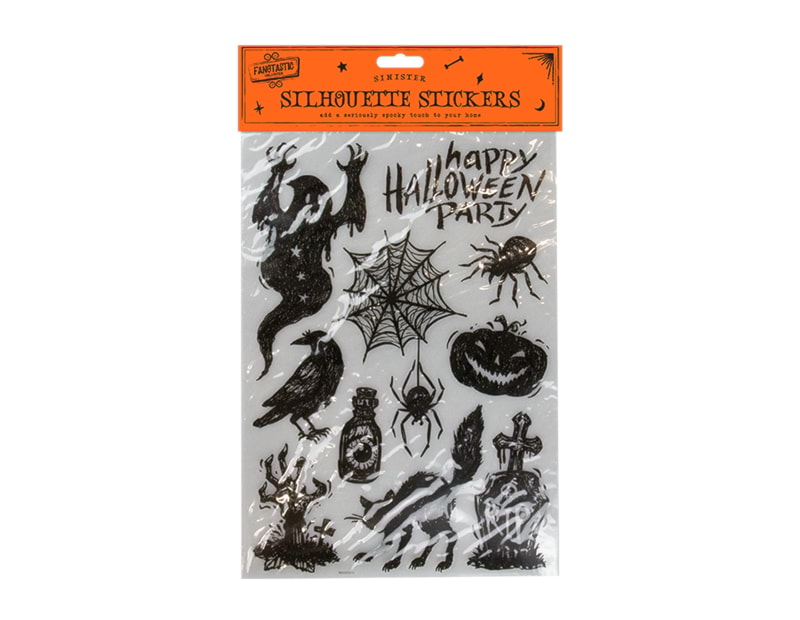 Wholesale Halloween Silhouette Stickers | Gem import Ltd Wholesale Halloween Silhouette Stickers | Gem import Ltd
