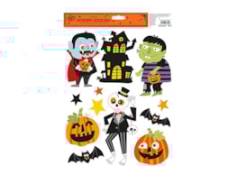 Wholesale Halloween Glitter Window Stickers