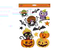 Wholesale Halloween Glitter Window Stickers