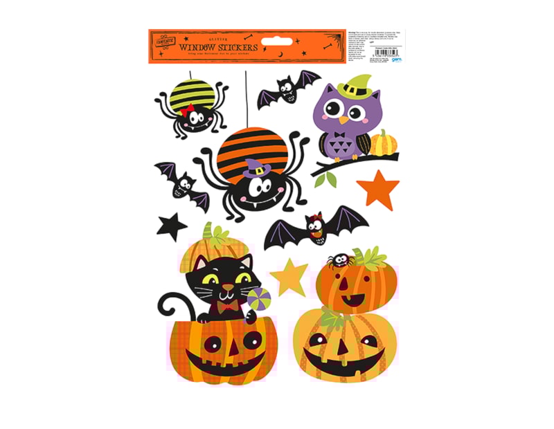 Wholesale Halloween Glitter Window Stickers Wholesale Halloween Glitter Window Stickers