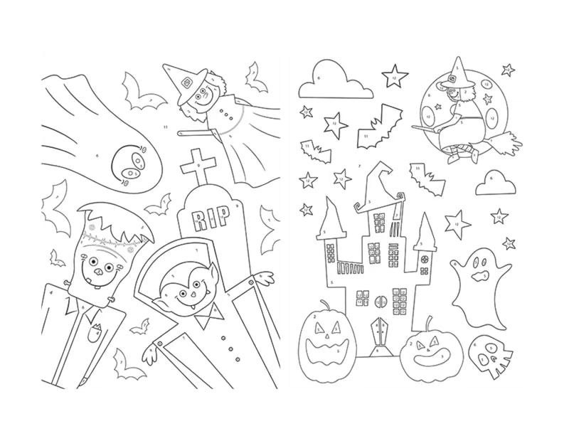 Wholesale Halloween Paint by numbers | Gem imports Ltd.