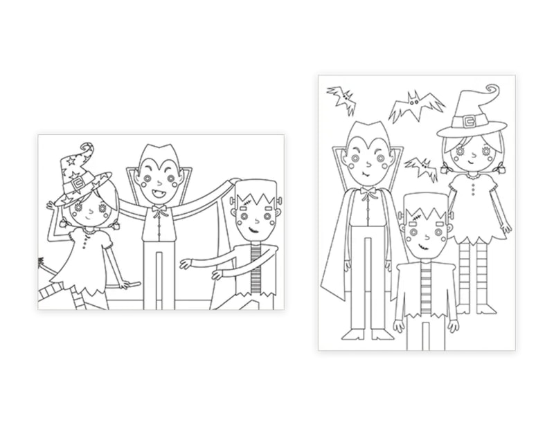 Wholesale Halloween scratch art set