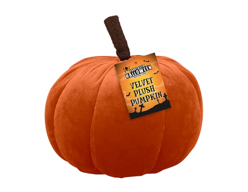 Wholesale Velvet Plush Pumpkin 16cm Wholesale Velvet Plush Pumpkin 16cm