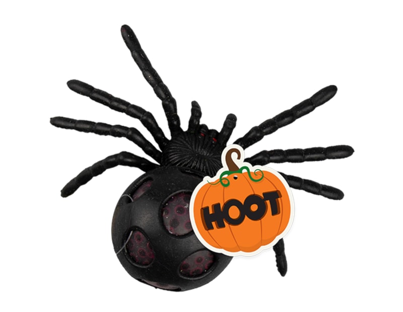 Wholesale Neon Bead Squishy spider CDU Wholesale Neon Bead Squishy spider CDU