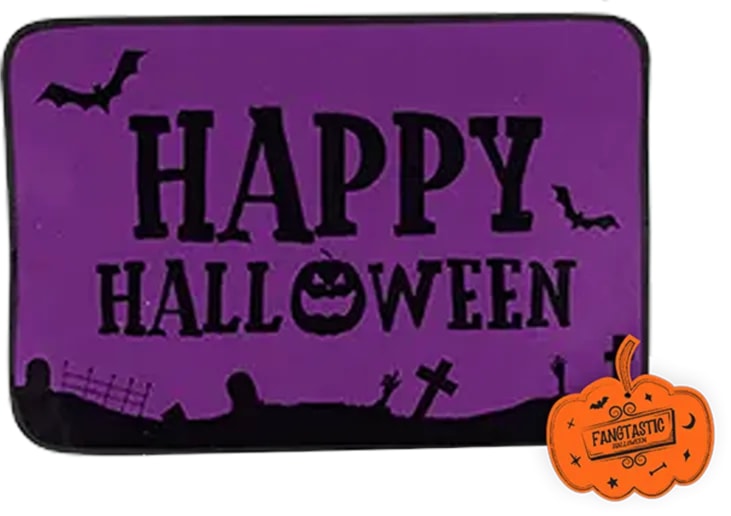 Wholesale Halloween printed door mat 60 x 40 cm | Gem imports Ltd.