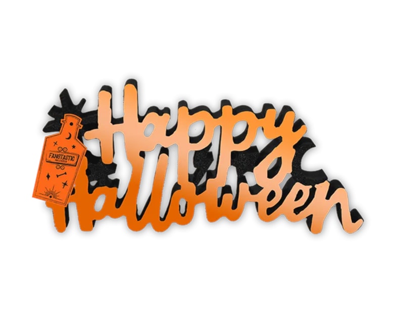 Wholesale Happy Halloween Plaque Wholesale Happy Halloween Plaque