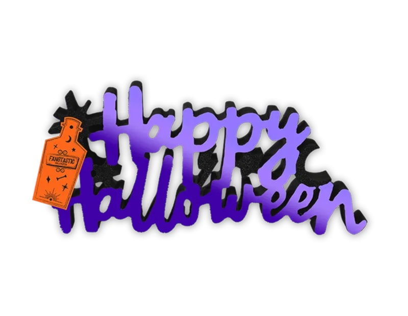 Wholesale Happy Halloween Plaque