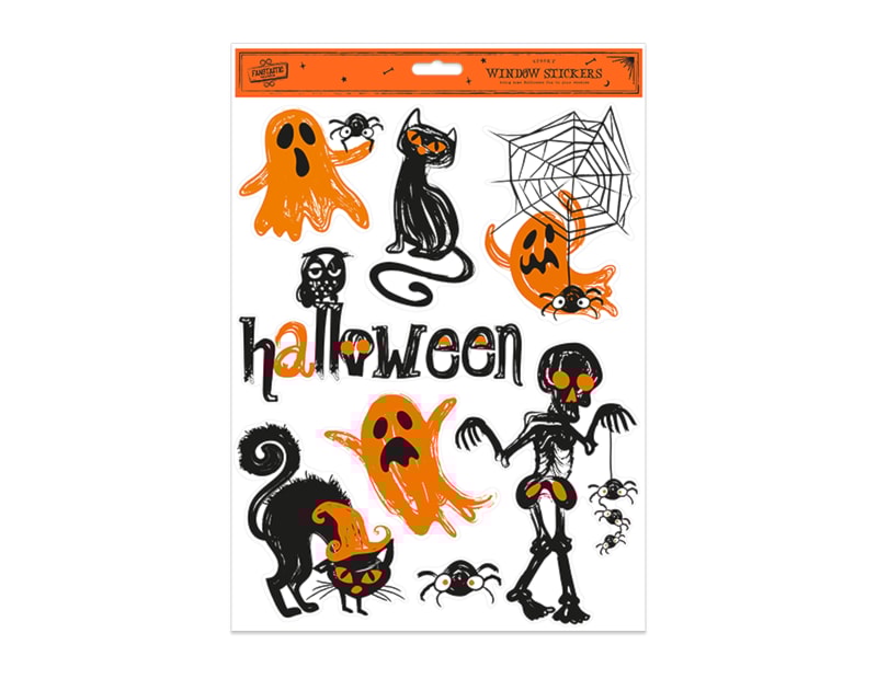 Wholesale Halloween Spooky Window Stickers Wholesale Halloween Spooky Window Stickers