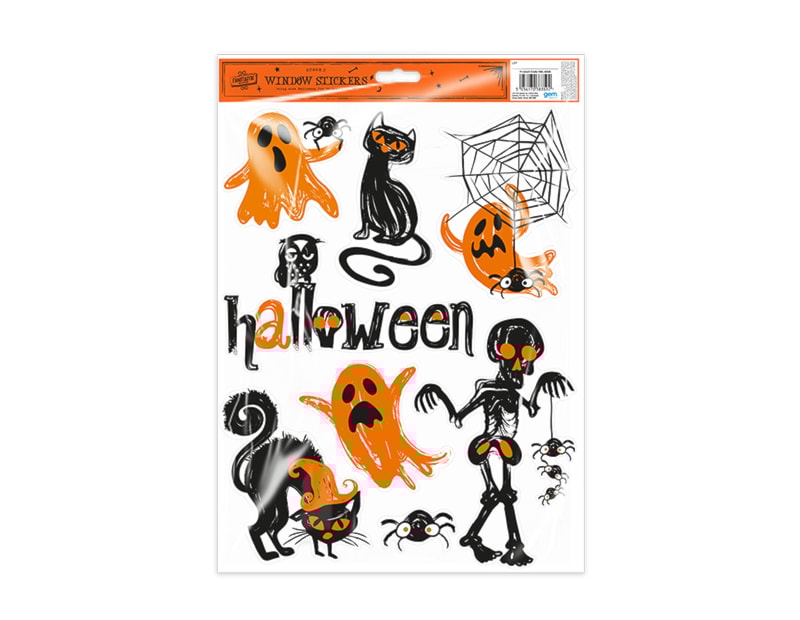 Wholesale Halloween Spooky Window Stickers Wholesale Halloween Spooky Window Stickers