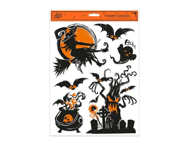 Wholesale Halloween Spooky Window Stickers Wholesale Halloween Spooky Window Stickers