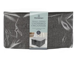 Wholesale Zipped Small Fabric Underbed Storage Organiser 19X30X26CM CDU Wholesale Zipped Small Fabric Underbed Storage Organiser 19X30X26CM CDU