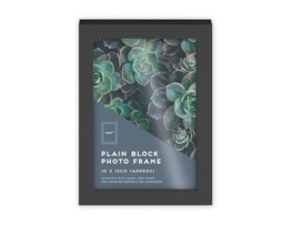 Wholesale Black Block Photo Frame 4 X 6" 1pk CDU Wholesale Black Block Photo Frame 4 X 6" 1pk CDU
