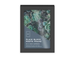 Wholesale Black Block Photo Frame 4 X 6" 1pk CDU