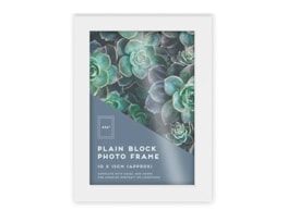 Wholesale White Block Photo Frame 4 X 6" 1pk CDU