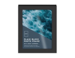 Wholesale Black Block Photo Frame 8 X 10" 1pk CDU Wholesale Black Block Photo Frame 8 X 10" 1pk CDU