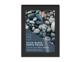 Wholesale Black Block Photo Frame A4 1pk CDU