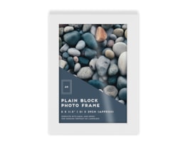 Wholesale White Block Photo Frame A4 1pk CDU Wholesale White Block Photo Frame A4 1pk CDU