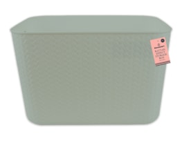 Wholesale Rattan Effect Storage Box with Handles 20L Wholesale Rattan Effect Storage Box with Handles 20L