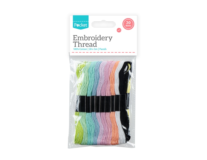Wholesale Embroidery Thread 20pk Wholesale Embroidery Thread 20pk