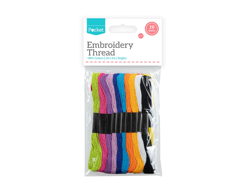 Wholesale Embroidery Thread 20pk Wholesale Embroidery Thread 20pk