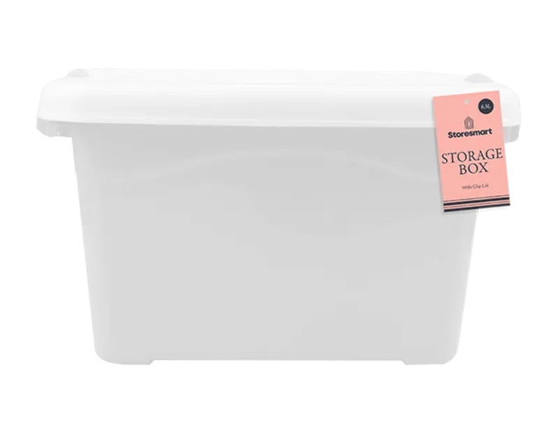 Wholesale Storage Box With Clip Lid 6.3L Wholesale Storage Box With Clip Lid 6.3L