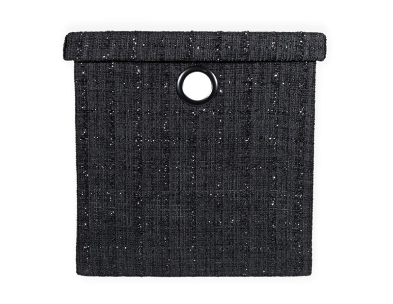 Wholesale Foldable Tweed Storage Box With Lid 30x30x30cm Wholesale Foldable Tweed Storage Box With Lid 30x30x30cm