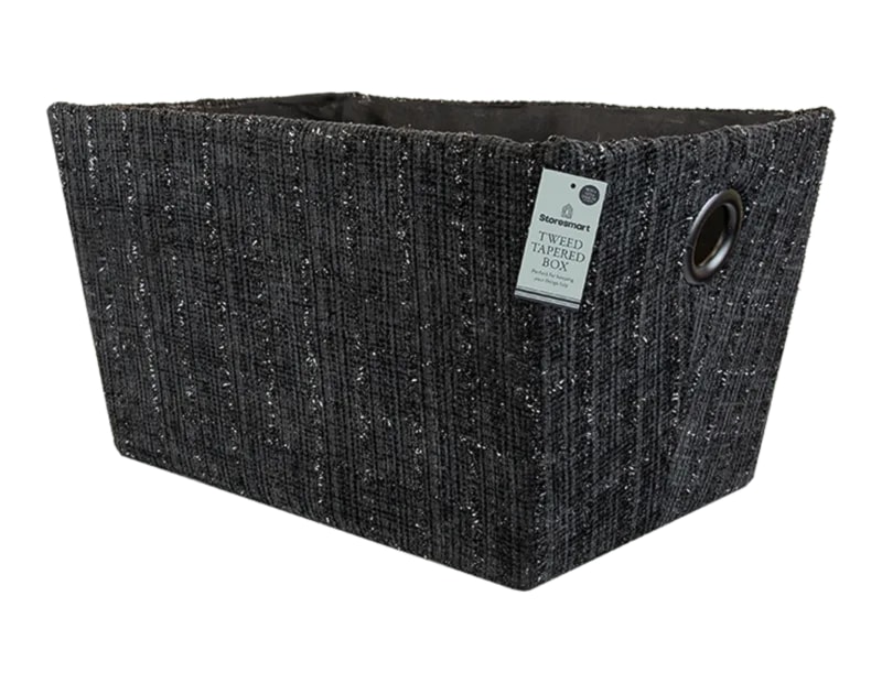 Wholesale Tweed Tapered Box 35x25x20cm
