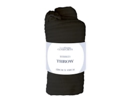 Wholesale Ribbed Throw 120cm x 150cm
