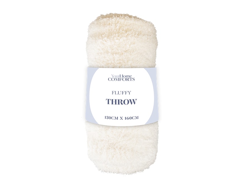 Wholesale Fluffy Throw 130cm x 160cm