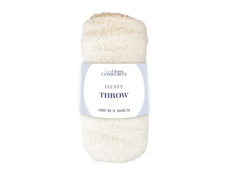 Wholesale Fluffy Throw 130cm x 160cm