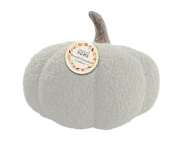 Wholesale Autumnal Boucle Pumpkin Cushion 28cm