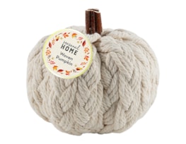 Wholesale Autumnal Woven Pumpkin 11cm