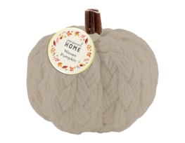 Wholesale Autumnal Woven Pumpkin 11cm Wholesale Autumnal Woven Pumpkin 11cm