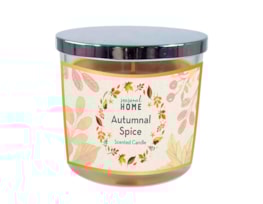 Wholesale Autumnal Spiced Candle with Mirrored Lid Wholesale Autumnal Spiced Candle with Mirrored Lid