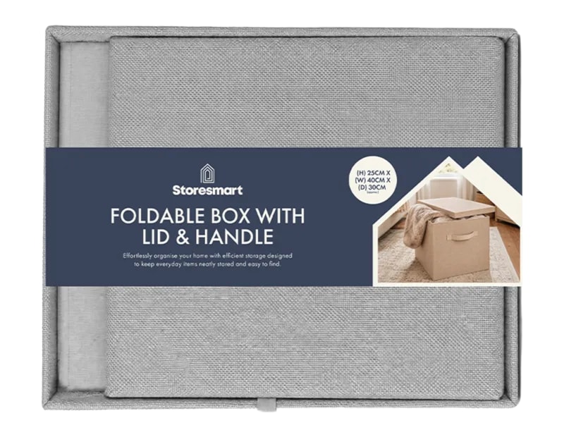 Wholesale Foldable Box With Lid And Handle CDU