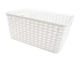 Wholesale Plastic Rattan Effect Storage Baskets
