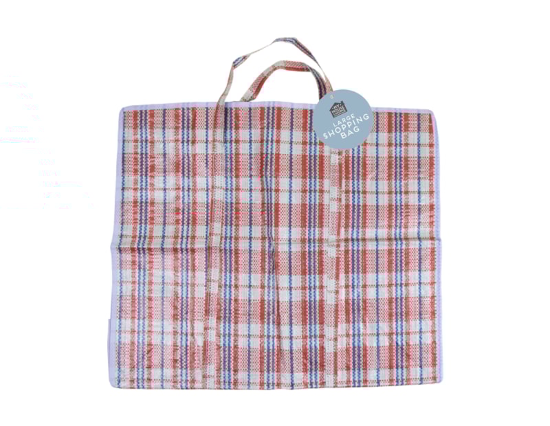 Wholesale Large Check Shopping Bag Wholesale Large Check Shopping Bag