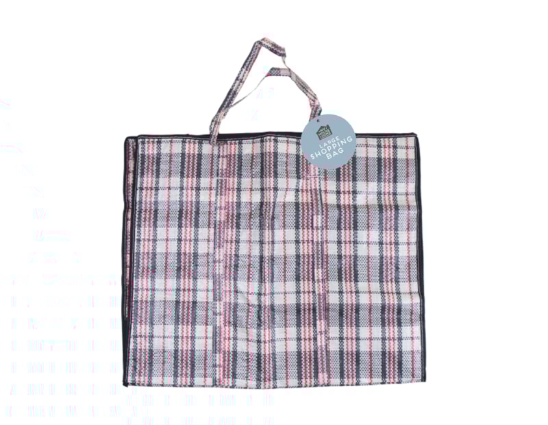 Wholesale Large Check Shopping Bag Wholesale Large Check Shopping Bag