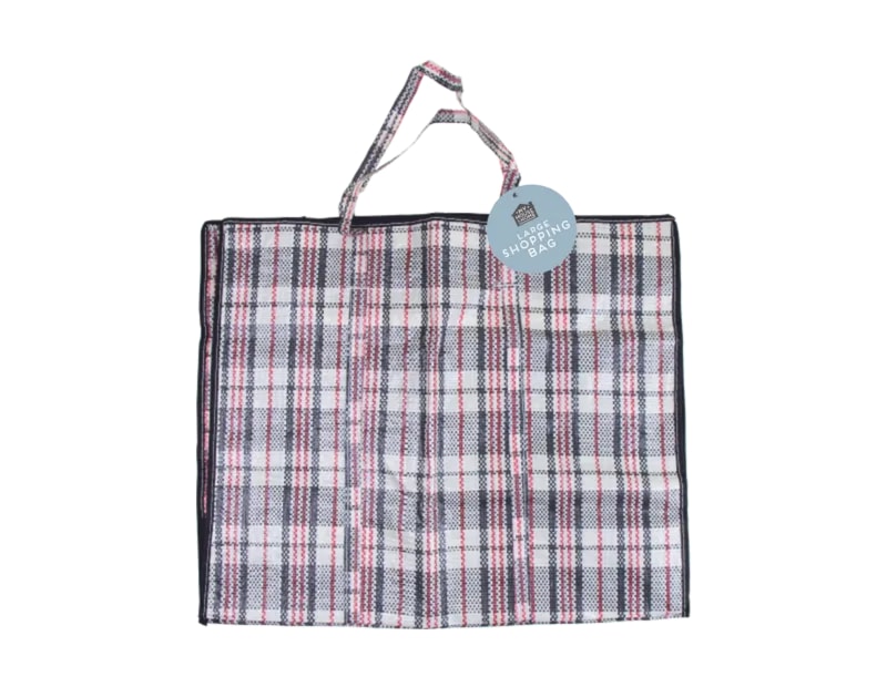 Wholesale Large Check Shopping Bag Wholesale Large Check Shopping Bag