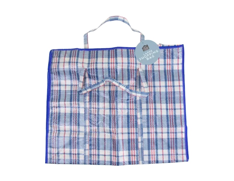 Wholesale Large Check Shopping Bag Wholesale Large Check Shopping Bag