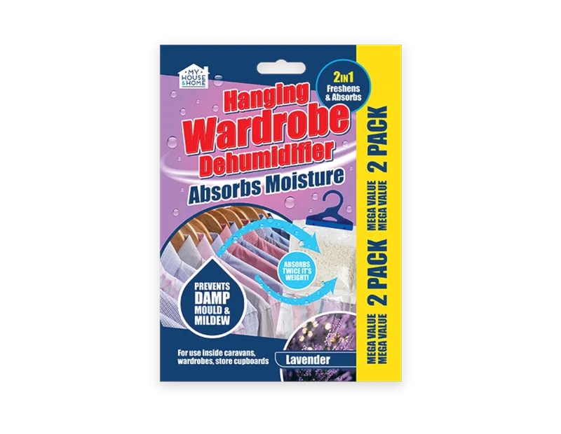 Wholesale Wardrobe Fragranced Dehumidifier 2pk